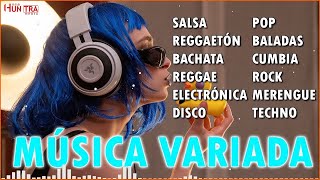 MIX MUSICA VARIADA 🎧🎤 Rock, baladas, salsa, pop, cumbia, techno, reggaeton