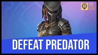 Where to find and defeat the Predator in Fortnite Chapter 2 Season 5 - Predator Location