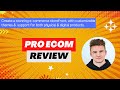 PROeCom Review, Demo + Tutorial I Create a stunning e-commerce storefront