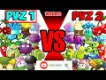 Random All Team 3 Plants PVZ 1 vs PVZ 2 Battlez - Who Will Win