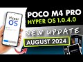 Xiaomi New Hyperos Update For Poco M4 Pro | Hyperos 1.0.4.0 New Version Rollout In India