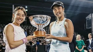 Aldila Sutjiadi/Miyu Kato vs Bethanie Mattek/Leylah Fernandez - WTA Auckland 2023