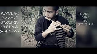 Oh Angni Garo Hills  | Flute cover | After 1 year