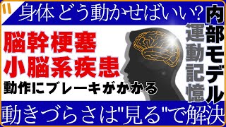 【脳幹梗塞・脊髄小脳変性症】 どうやって動いたら良いか分からない!?背景整理と要点の洗い出し・トミーさんの自主トレNo4