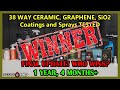 38 WAY CERAMIC COATINGS  Longevity Test - $9 to $1500 coatings FINAL UPDATE 18 - 1 YEAR 4 MO