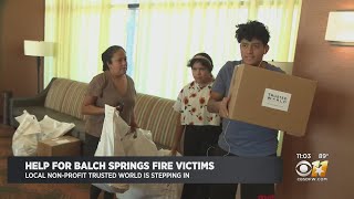 Non-profit 'Trusted World' helping out Texas wildfire victims