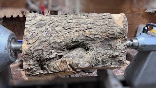 Woodturning urn into everlasting memories