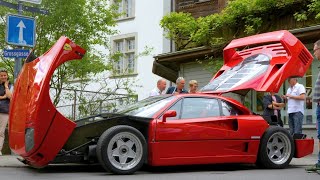 Oldtimer in Obwalden (O-io.ch) Aftermovie |Ferrari F40 |Lamborghini Countach| Bugatti Type 35 B| 4K