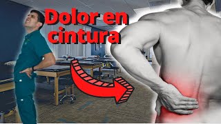 si tienes dolor en la cintura mira este vídeo