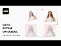 Card Reveal Animation with GSAP ScrollTrigger #gsap