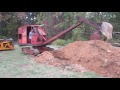 old cable driven excavator from 2014 steam o rame show