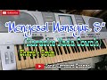 MENYESAL - MANSYUR.S || KARAOKE NADA COWOK (Keyboard Technics KN 2400)