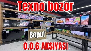 0-0-6 АКЦИЯ ТЕХНО БОЗОРДА МЕГА АКЦИЯ. ХОРАЗМДА БУНАКАСИ БУЛМАГАН. TEXNO BOZOR URGANCH