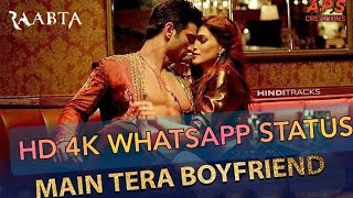 Main Tera BoyFriend 😍 Whatsapp Status | Sushant Singh Rajput , Kriti Sanon | Raabta