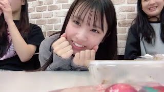 芳賀礼 (NMB48) SHOWROOM 2025年2月13日 板垣心和 西由真 西田帆花 田中美空