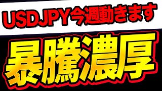 【暴騰予想】ドル円が今週上昇する根拠を解説します【FX為替】【投資予想】【日本株】