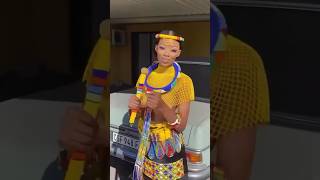 Majestic Zulu Queen 👑 | #AfricanHeritage #ZuluCulture #Indigenous #ShortVideo