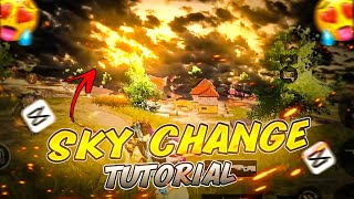 How To Change Sky In Pubg Mobile Capcut Sky Editing Tutorial