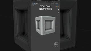 Fix your Bevel strange geometry | #blender3d #artofabhishorts #shorts #blendertips  #AOAShorts #tips