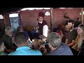 pouring tea at the dar naji cafe in rabat morocco