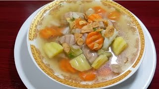 MENU MASAKAN SEDERHANA || RESEP SAYUR SOP YANG MUDAH DAN ENAK