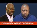 WATCH LIVE: Chinamasa Warns Chiwenga