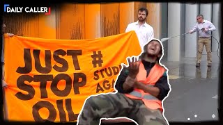 'Just Stop Oil' Protestors Getting Wrecked