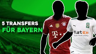 FC Bayern München: 5 Transfers für den Champions League Titel!