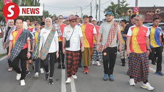 Selangor Sultan graces Larian Kita programme in Sungai Besar