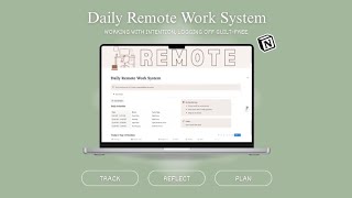 I Created a Template for Remote Workers… (2026 Notion Setup)