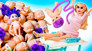 Extreme Makover for Pregnant Barbie Doll | Barbie Having a Baby