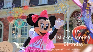 Happy Birthday Mickey Mouse| Mickey Mouse Clubhouse | Mickey Mornings | Mickey Mouse Day