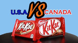 Canadian VS U.S. KitKat Bar