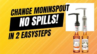 Stocking Monin syrups