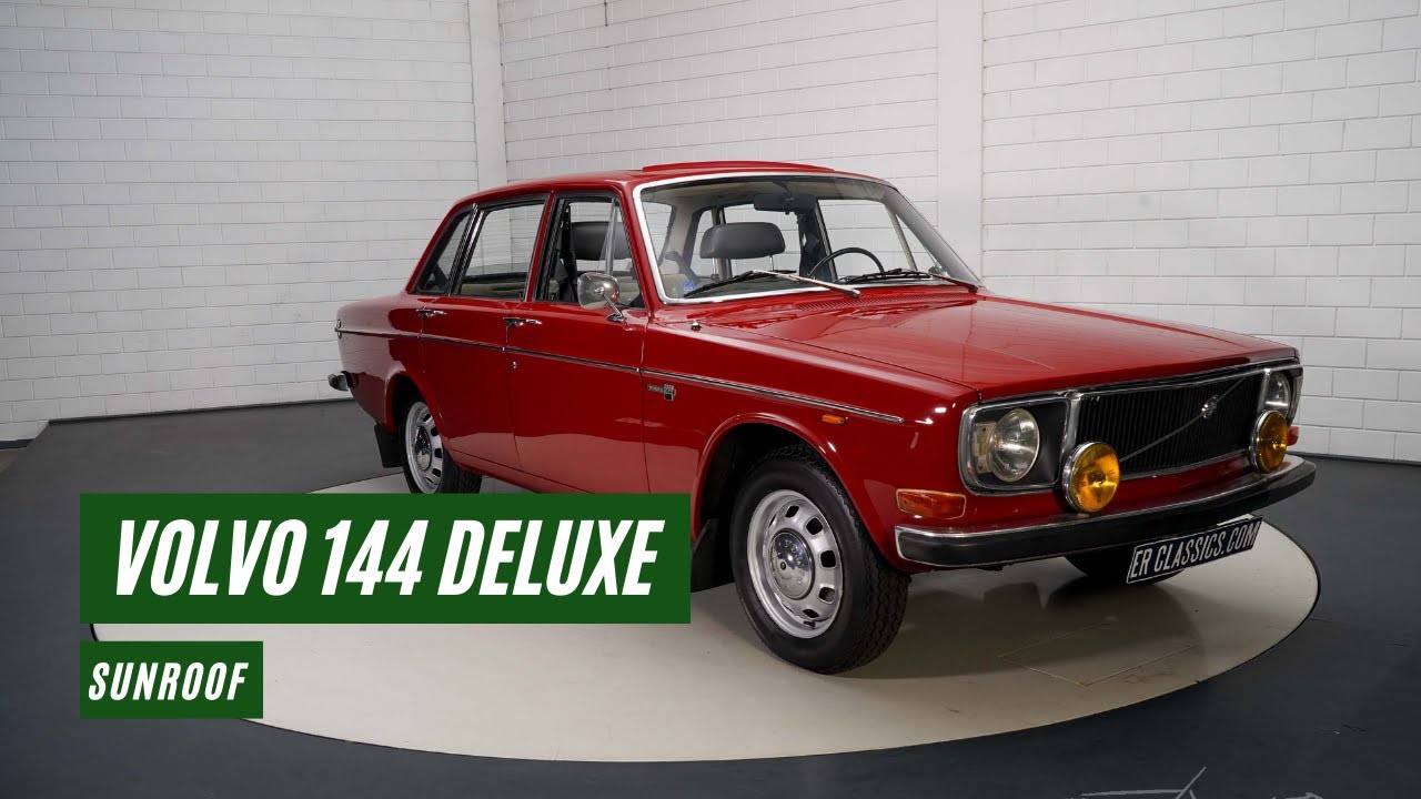 Volvo 144 Deluxe Automatic | Sunroof | B20 Engine | 1971 -VIDEO- Www ...