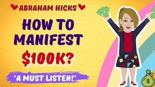 💰How To Manifest Money Very Quickly ~ Abraham Hicks - Law Of Attraction🧡