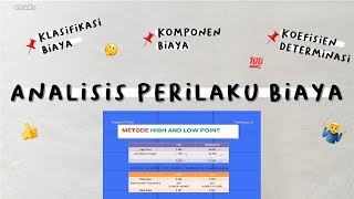 ANALISIS PERILAKU BIAYA