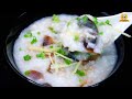 the simplest and most delicious way to make preserved egg and lean meat porridge many people make