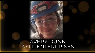 Avery Dunn - Outstanding Apprentice Award Winner (2023)