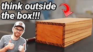 Painting a box made from Zebrawood!! 😱