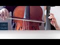 7. musette from english suite no.3 suzuki cello book 2 tutorial by cello studio