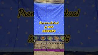 Kanchi Gadwal Sarees | Rich Meenakari Weaving \u0026 Pallu | Perfect for Weddings 8500563775