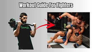 How to workout as an MMA fighters (workout plan for MMA fighters)