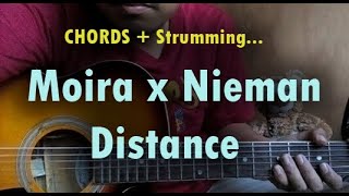 Moira x Nieman - Distance Guitar chords Tutorial