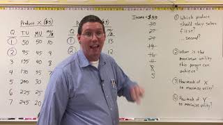 Utility Max Example 2 - Professor Ryan
