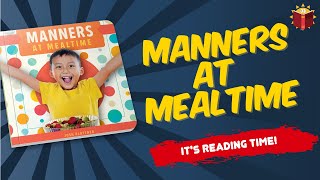 Manners At Mealtime | Abdo Kids | Reading Books For Kids