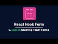 React Hook Form - 4. Quick Demo of RHF