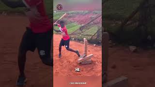 You Won't Believe How This Guy Practices Baseball