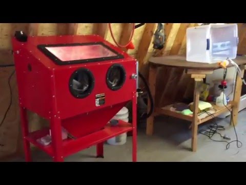 Harbor Freight Stand Up Sand Blast Cabinet Review Mods