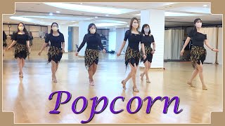 POPCORN - LINEDANCE (Philip Sobrielo \u0026 David Hoyn)